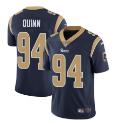 Men's Nike Los Angeles Rams #94 Robert Quinn Navy Blue Team Color Vapor Untouchable Limited Player NFL Jersey
