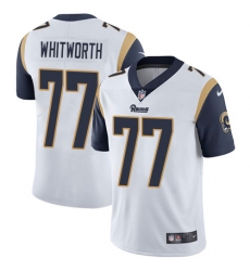 Youth Nike Los Angeles Rams #77 Andrew Whitworth White Vapor Untouchable Limited Player NFL Jersey