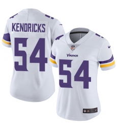 Women's Nike Minnesota Vikings #54 Eric Kendricks Elite White NFL Jersey
