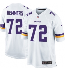 Men's Nike Minnesota Vikings #72 Mike Remmers Game White NFL Jersey