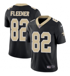 Youth Nike New Orleans Saints #82 Coby Fleener Black Team Color Vapor Untouchable Limited Player NFL Jersey