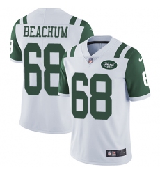 Youth Nike New York Jets #68 Kelvin Beachum Elite White NFL Jersey
