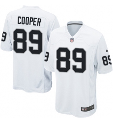 Men's Nike Oakland Raiders #89 Amari Cooper Game White NFL Jersey