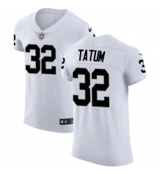 Men's Nike Oakland Raiders #32 Jack Tatum White Vapor Untouchable Elite Player NFL Jersey
