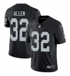 Youth Nike Oakland Raiders #32 Marcus Allen Black Team Color Vapor Untouchable Limited Player NFL Jersey