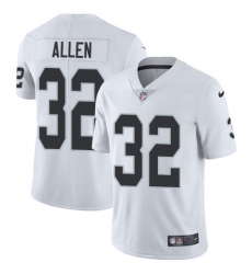 Youth Nike Oakland Raiders #32 Marcus Allen Elite White NFL Jersey
