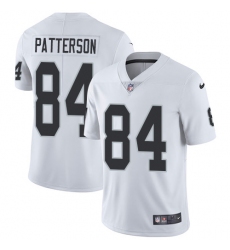 Youth Nike Oakland Raiders #84 Cordarrelle Patterson Elite White NFL Jersey