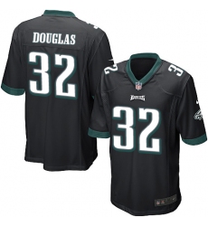 Men's Nike Philadelphia Eagles #32 Rasul Douglas Game Black Alternate NFL Jersey