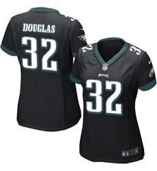 Women's Nike Philadelphia Eagles #32 Rasul Douglas Game Black Alternate NFL Jersey