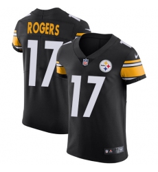 Men's Nike Pittsburgh Steelers #17 Eli Rogers Black Team Color Vapor Untouchable Elite Player NFL Jersey