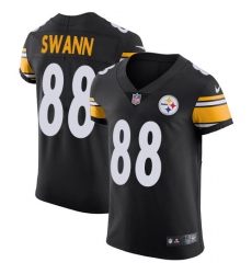 Men's Nike Pittsburgh Steelers #88 Lynn Swann Black Team Color Vapor Untouchable Elite Player NFL Jersey