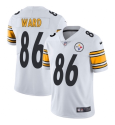 Men's Nike Pittsburgh Steelers #86 Hines Ward White Vapor Untouchable Limited Player NFL Jersey