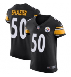 Men's Nike Pittsburgh Steelers #50 Ryan Shazier Black Team Color Vapor Untouchable Elite Player NFL Jersey