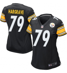 Women's Nike Pittsburgh Steelers #79 Javon Hargrave Game Black Team Color NFL Jersey