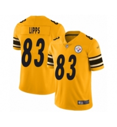 Youth Pittsburgh Steelers #83 Louis Lipps Limited Gold Inverted Legend Football Jersey