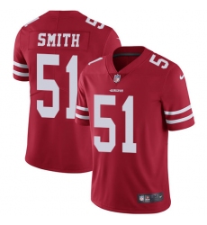 Youth Nike San Francisco 49ers #51 Malcolm Smith Elite Red Team Color NFL Jersey