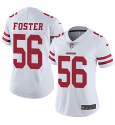 Women's Nike San Francisco 49ers #56 Reuben Foster Elite White NFL Jersey