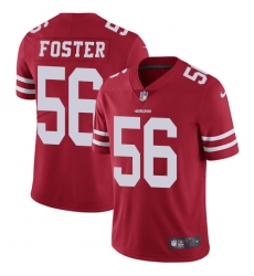 Youth Nike San Francisco 49ers #56 Reuben Foster Elite Red Team Color NFL Jersey