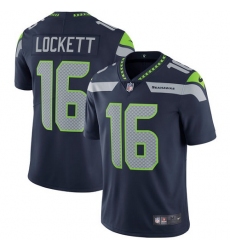 Youth Nike Seattle Seahawks #16 Tyler Lockett Elite Steel Blue Team Color NFL Jersey