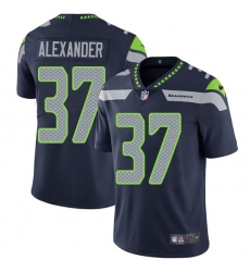 Youth Nike Seattle Seahawks #37 Shaun Alexander Elite Steel Blue Team Color NFL Jersey