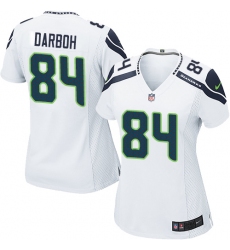 Women's Nike Seattle Seahawks #84 Amara Darboh Game White NFL Jersey