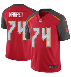 Youth Nike Tampa Bay Buccaneers #74 Ali Marpet Elite Red Team Color NFL Jersey