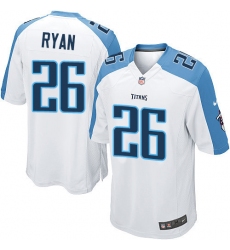 Men's Nike Tennessee Titans #26 Logan Ryan Game White NFL Jersey