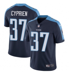 Youth Nike Tennessee Titans #37 Johnathan Cyprien Elite Navy Blue Alternate NFL Jersey