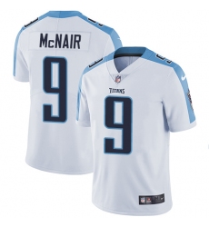 Youth Nike Tennessee Titans #9 Steve McNair Elite White NFL Jersey