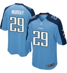 Men's Nike Tennessee Titans #29 DeMarco Murray Game Light Blue Team Color NFL Jersey