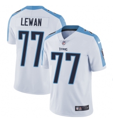 Youth Nike Tennessee Titans #77 Taylor Lewan Elite White NFL Jersey