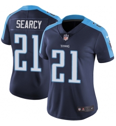 Women's Nike Tennessee Titans #21 Da'Norris Searcy Elite Navy Blue Alternate NFL Jersey
