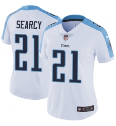Women's Nike Tennessee Titans #21 Da'Norris Searcy Elite White NFL Jersey