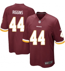 Men's Nike Washington Redskins #44 John Riggins Game Burgundy Red Team Color NFL Jersey