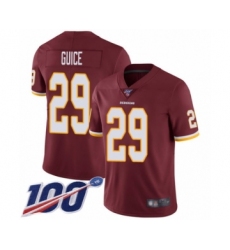 Men's Washington Redskins #42 Charley Taylor White Vapor Untouchable Limited Player 100th Season Football Jersey