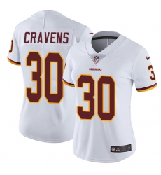 Women's Nike Washington Redskins #30 Su'a Cravens Elite White NFL Jersey