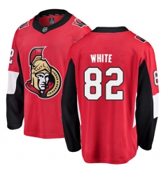 Youth Ottawa Senators #82 Colin White Fanatics Branded Red Home Breakaway NHL Jersey