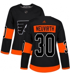 Women's Adidas Philadelphia Flyers #30 Michal Neuvirth Premier Black Alternate NHL Jersey
