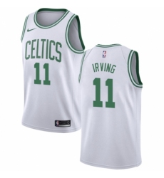 Men's Nike Boston Celtics #11 Kyrie Irving Swingman White NBA Jersey - Association Edition