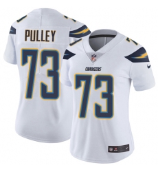 Women's Nike Los Angeles Chargers #73 Spencer Pulley White Vapor Untouchable Limited Player NFL Jersey