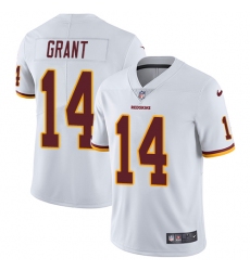 Youth Nike Washington Redskins #14 Ryan Grant White Vapor Untouchable Elite Player NFL Jersey
