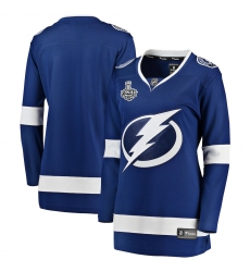 Men's Tampa Bay Lightning #21 Brayden Point Fanatics Branded Blue 2020 Stanley Cup Final Bound Home Player Breakaway Jersey