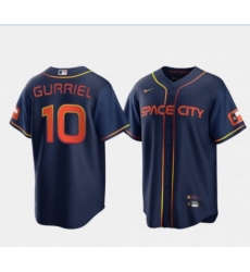 Men's Toddler Houston Astros #10 Yuli Gurriel Nike Navy 2022 City Connect Player Jersey