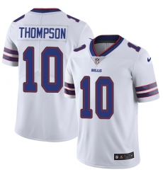 Men's Nike Buffalo Bills #10 Deonte Thompson White Vapor Untouchable Limited Player NFL Jersey
