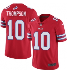 Youth Nike Buffalo Bills #10 Deonte Thompson Limited Red Rush Vapor Untouchable NFL Jersey