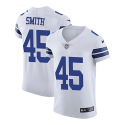 Men's Nike Dallas Cowboys #45 Rod Smith White Vapor Untouchable Elite Player NFL Jersey