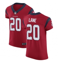 Men's Nike Houston Texans #20 Jeremy Lane Red Alternate Vapor Untouchable Elite Player NFL Jersey