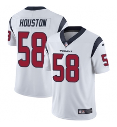 Youth Nike Houston Texans #58 Lamarr Houston White Vapor Untouchable Elite Player NFL Jersey