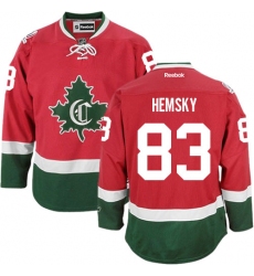 Women's Reebok Montreal Canadiens #83 Ales Hemsky Authentic Red New CD NHL Jersey