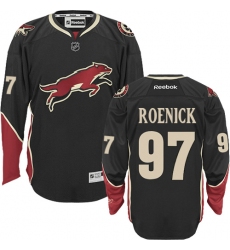 Men's Reebok Arizona Coyotes #97 Jeremy Roenick Premier Black Third NHL Jersey